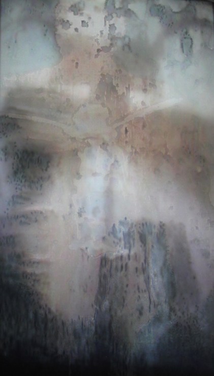 Mothlung. 2013, Video of automated assemblage projected onto drafting film